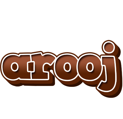 Arooj brownie logo