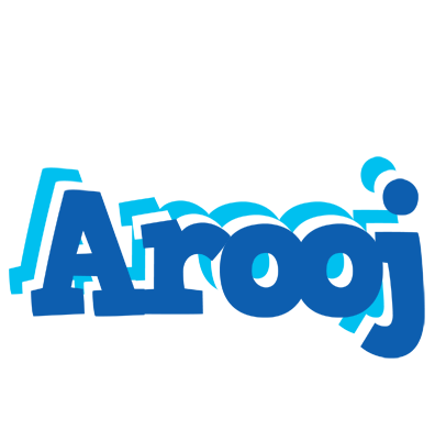 Arooj business logo