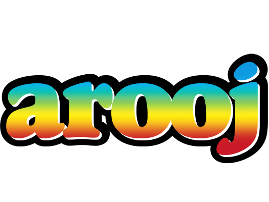 Arooj color logo