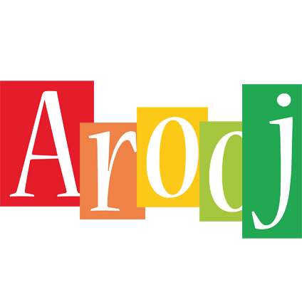 Arooj colors logo