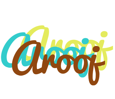 Arooj cupcake logo