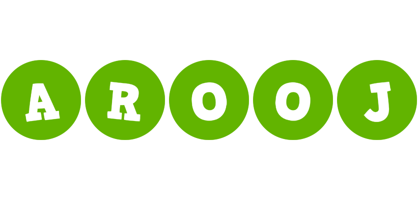 Arooj games logo