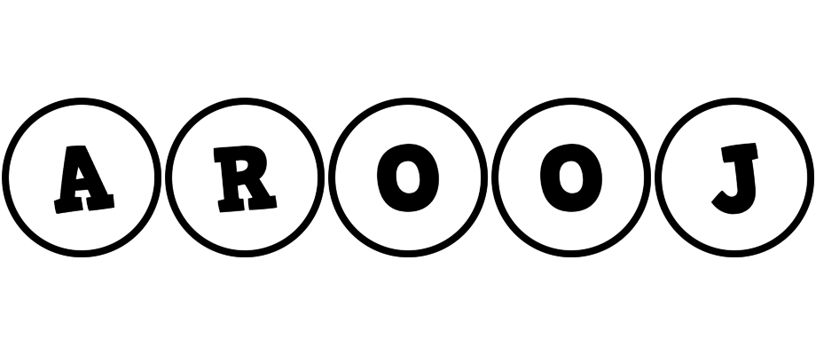Arooj handy logo