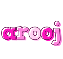 Arooj hello logo