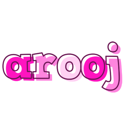 Arooj hello logo