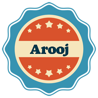 Arooj labels logo