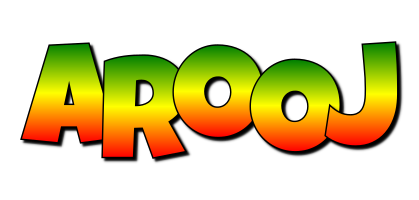 Arooj mango logo