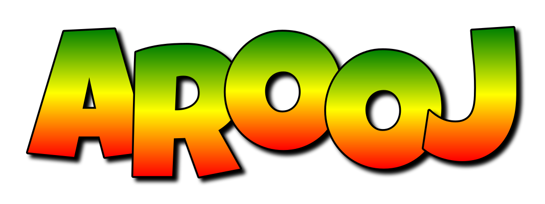 Arooj mango logo