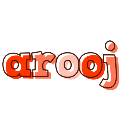 Arooj paint logo
