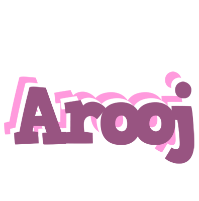 Arooj relaxing logo