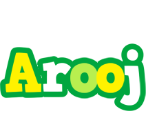 Arooj soccer logo