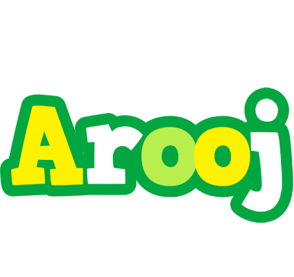 Arooj soccer logo