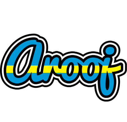 Arooj sweden logo