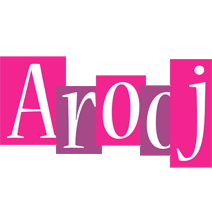 Arooj whine logo