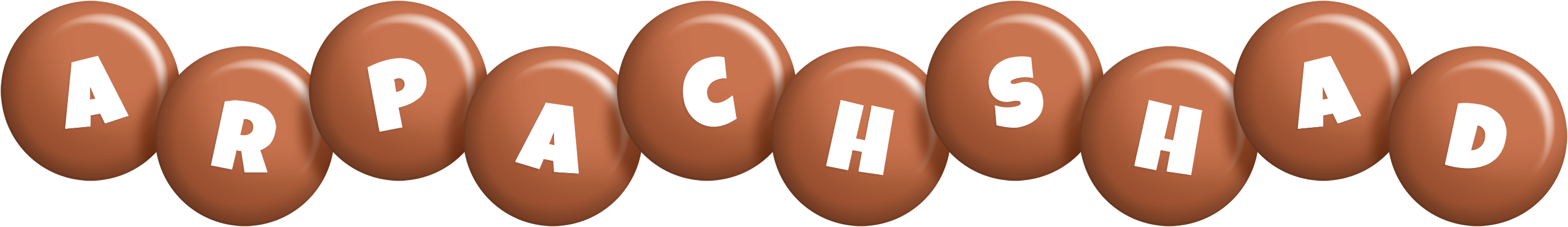 Arpachshad candy-brown logo