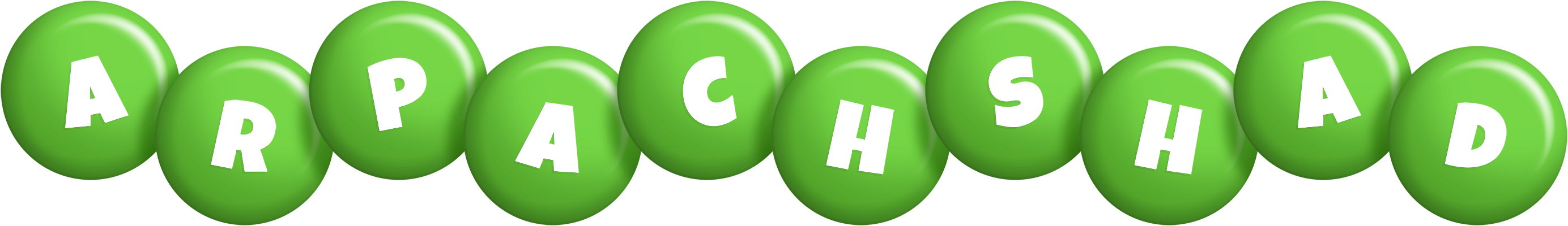 Arpachshad candy-green logo