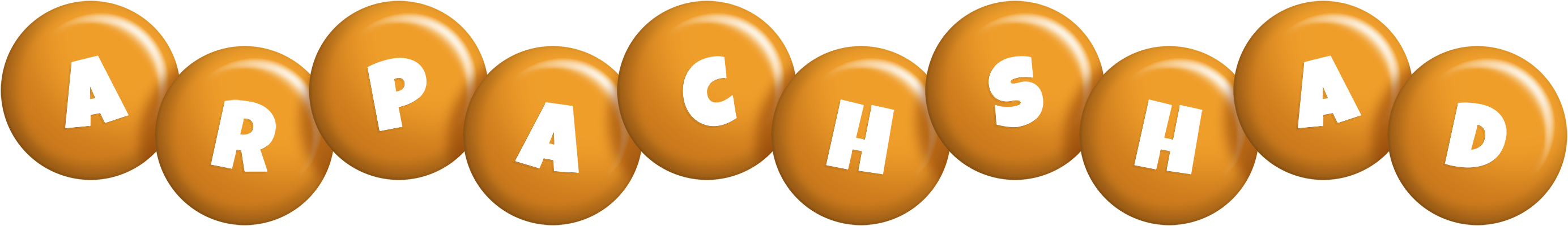Arpachshad candy-orange logo