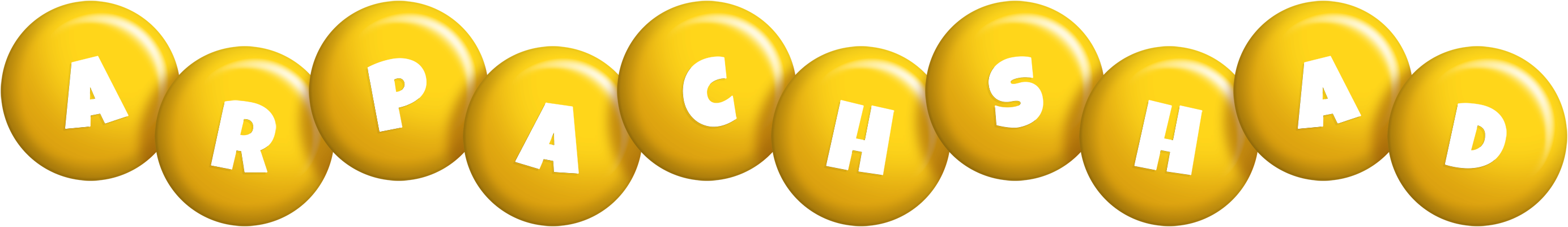 Arpachshad candy-yellow logo