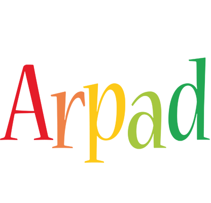 Arpad birthday logo