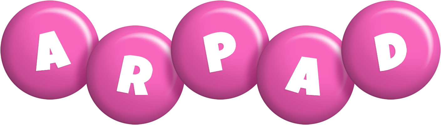 Arpad candy-pink logo