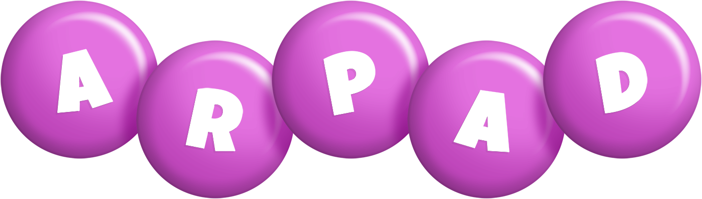 Arpad candy-purple logo