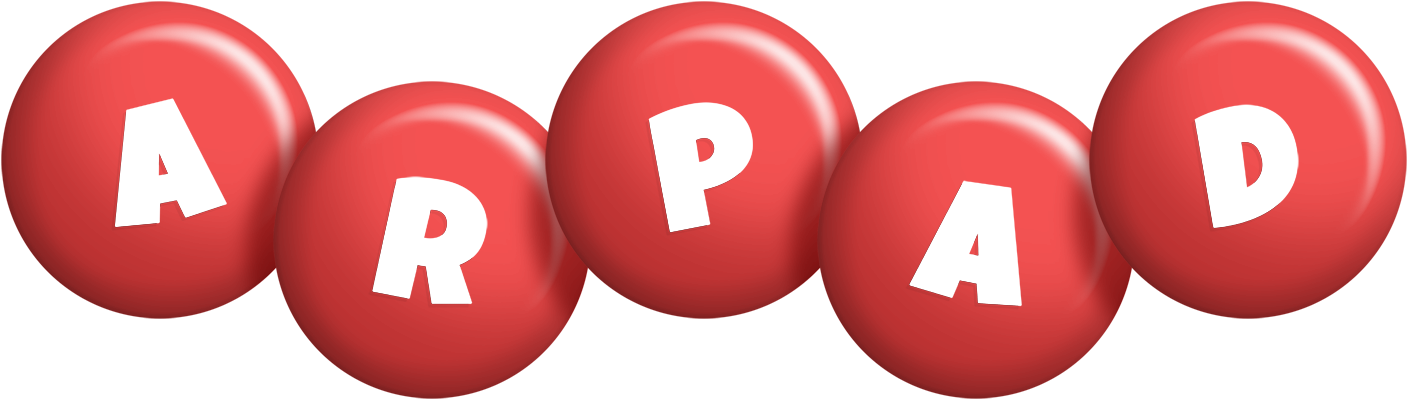 Arpad candy-red logo