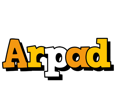 Arpad cartoon logo