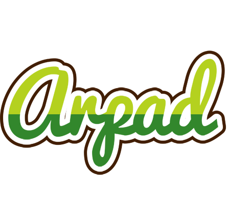 Arpad golfing logo