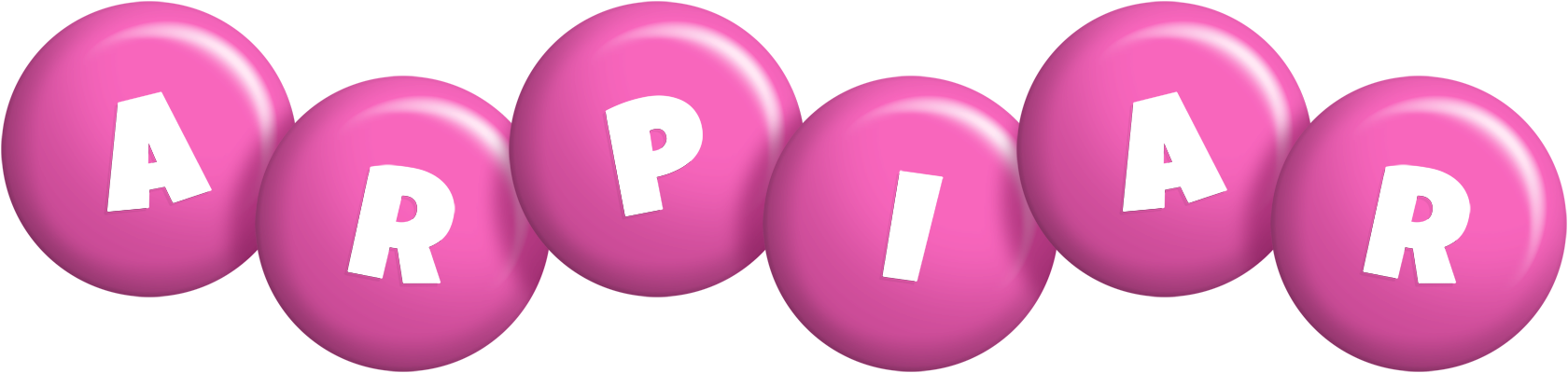 Arpiar candy-pink logo