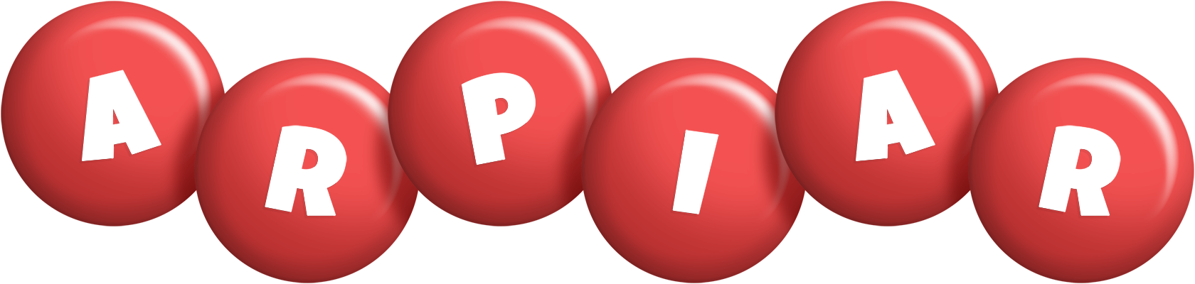Arpiar candy-red logo