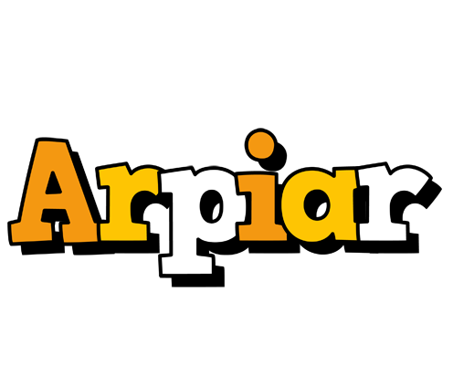 Arpiar cartoon logo