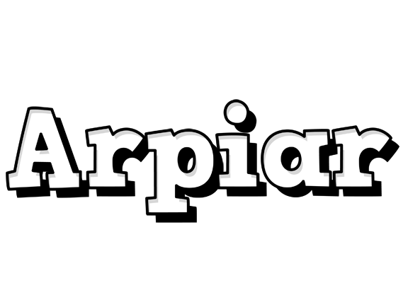 Arpiar snowing logo