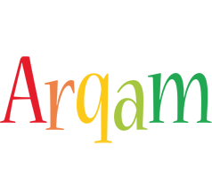 Arqam birthday logo