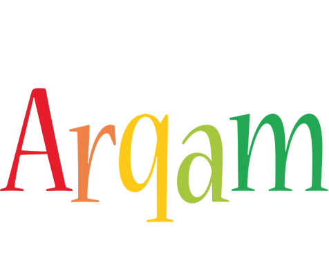 Arqam birthday logo