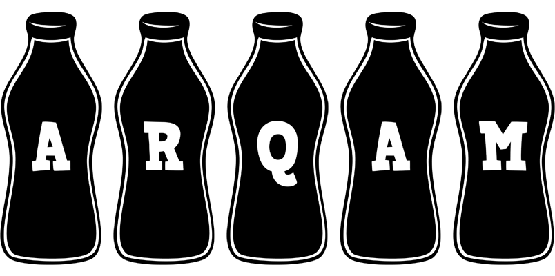 Arqam bottle logo