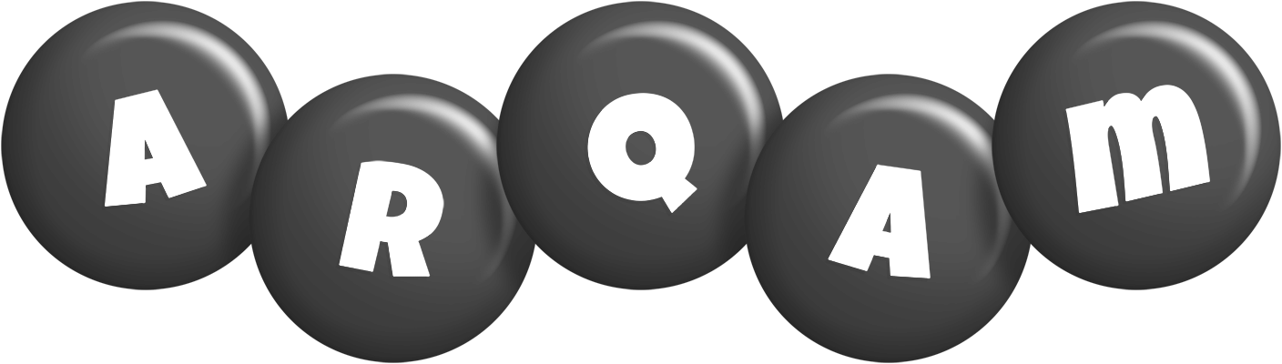 Arqam candy-black logo