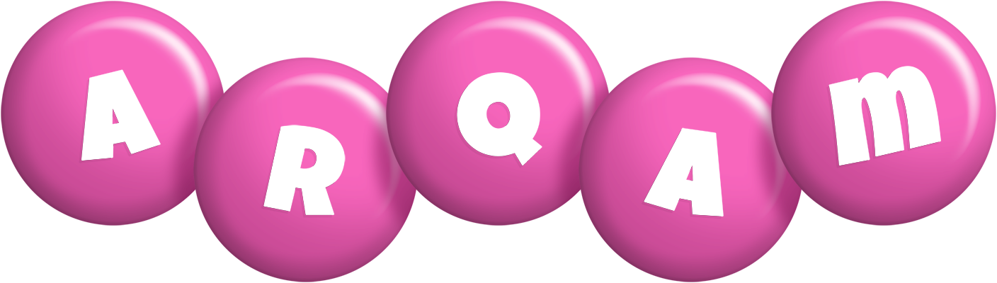 Arqam candy-pink logo