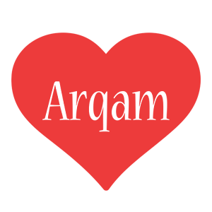 Arqam love logo