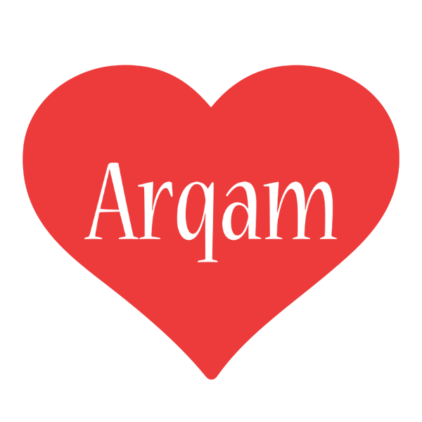 Arqam love logo