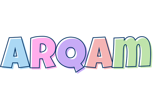 Arqam pastel logo