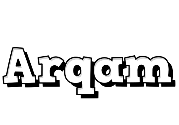 Arqam snowing logo