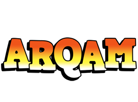 Arqam sunset logo