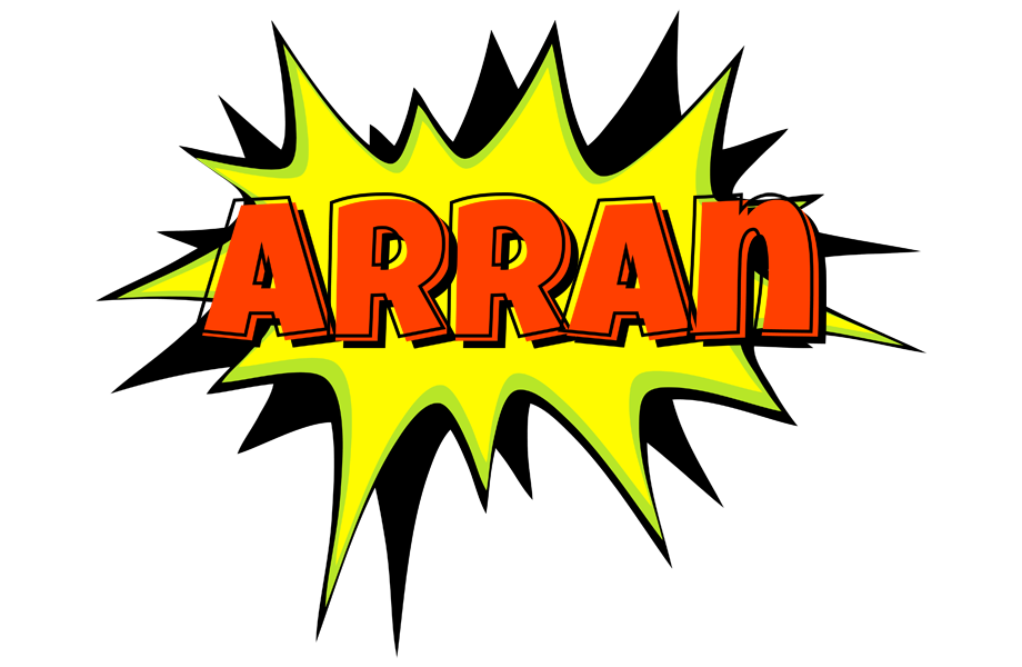 Arran bigfoot logo