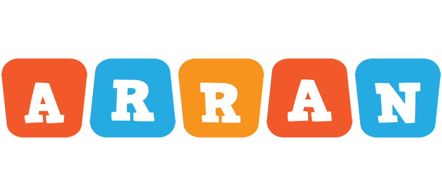 Arran comics logo
