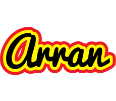 Arran flaming logo