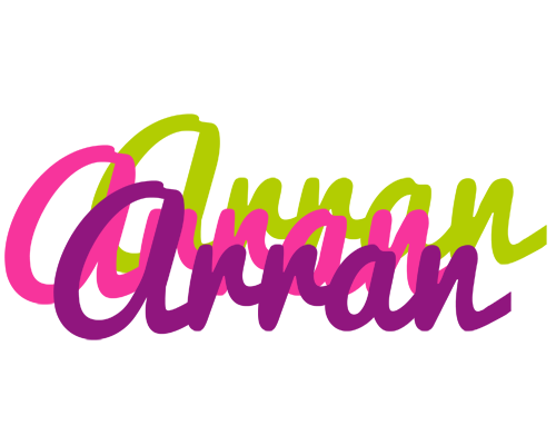 Arran flowers logo