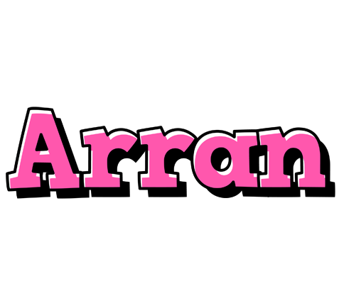 Arran girlish logo