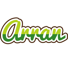 Arran golfing logo