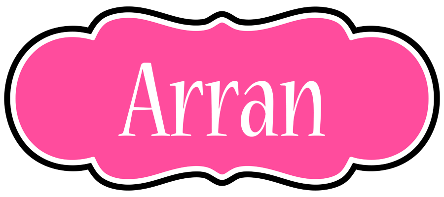 Arran invitation logo
