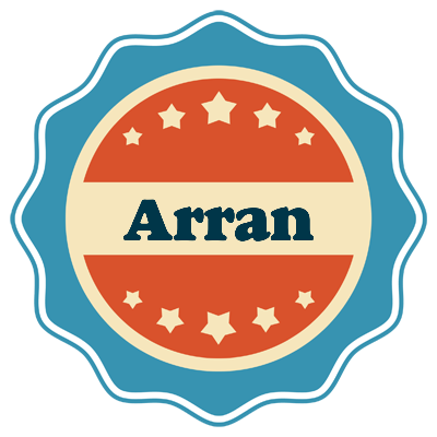 Arran labels logo